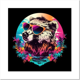cool bear Posters and Art